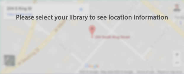 Select a library to see location information
