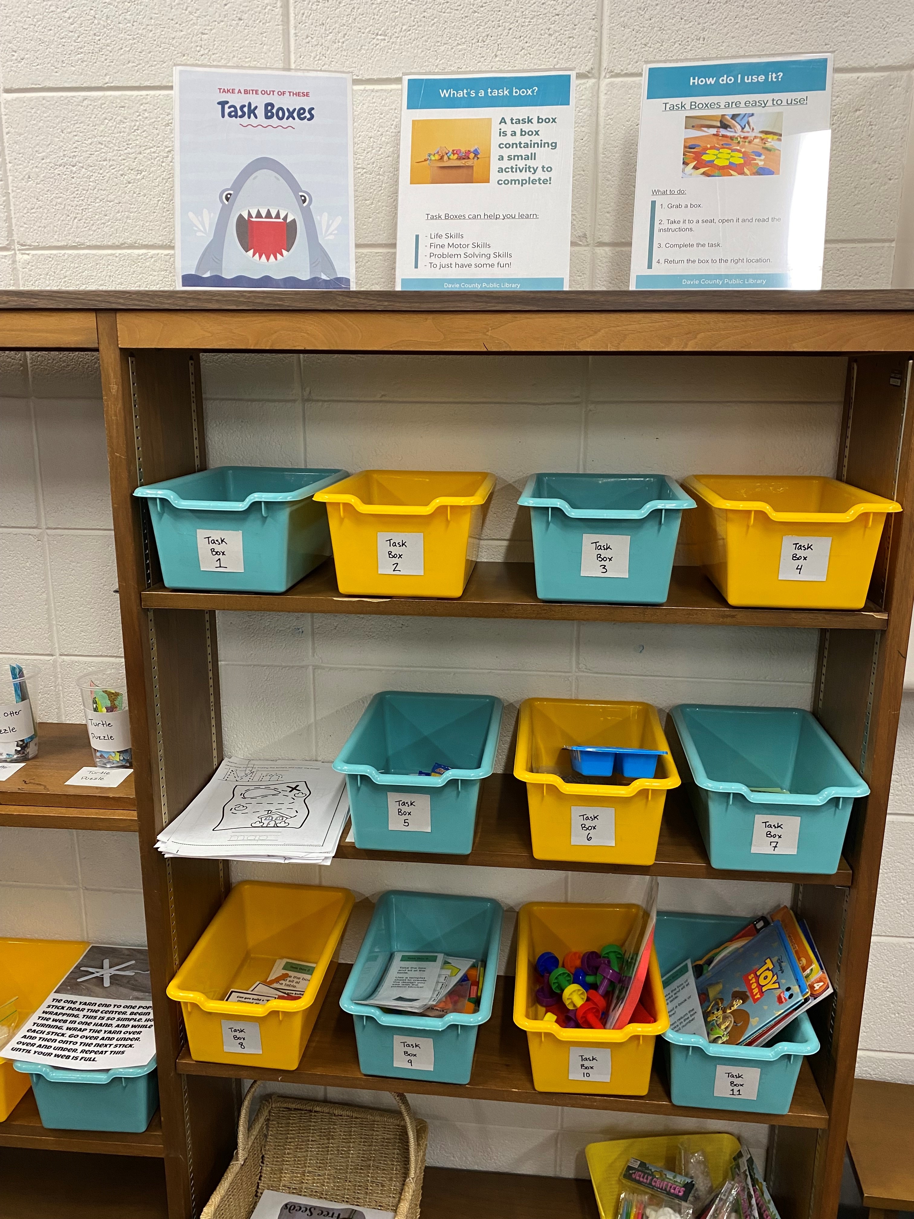 Task Boxes