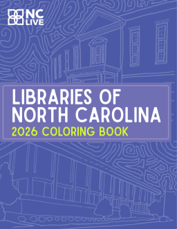 Purple line drawing cover of the coloring book.